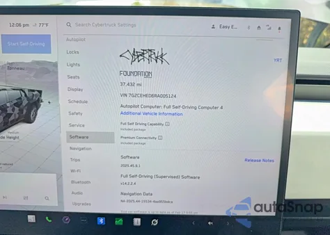 2024 Tesla Cybertruck z USA, uszkodzony, nr VIN 7G2CEHED6RA005124